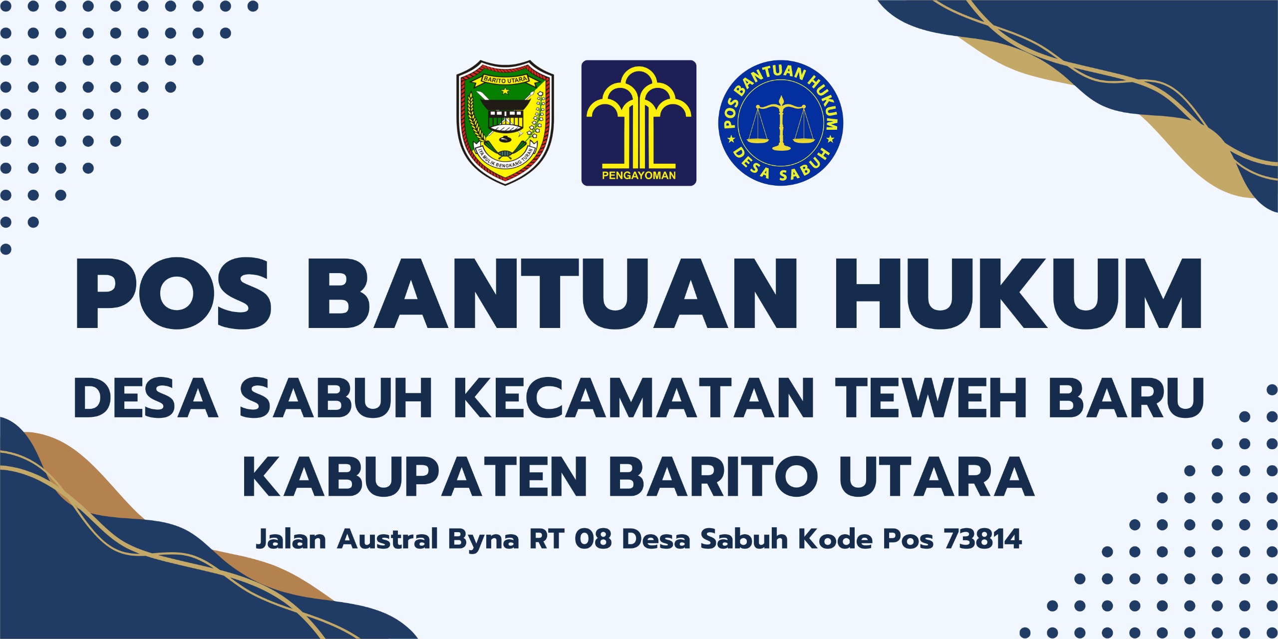 Pos Bantuan Hukum (POSBANKUM) Desa/Kelurahan